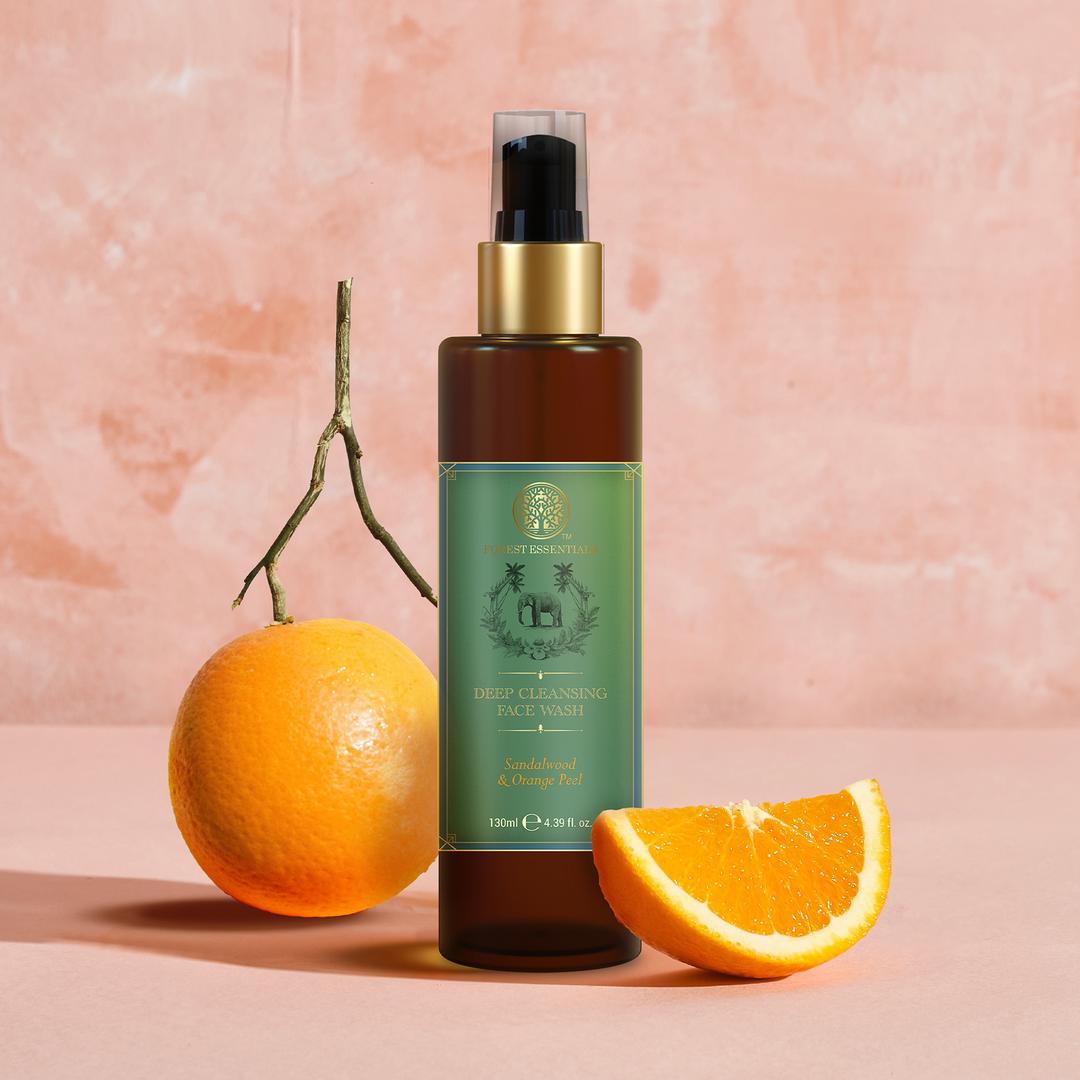 Deep Cleansing Face Wash Sandalwood & Orange Peel