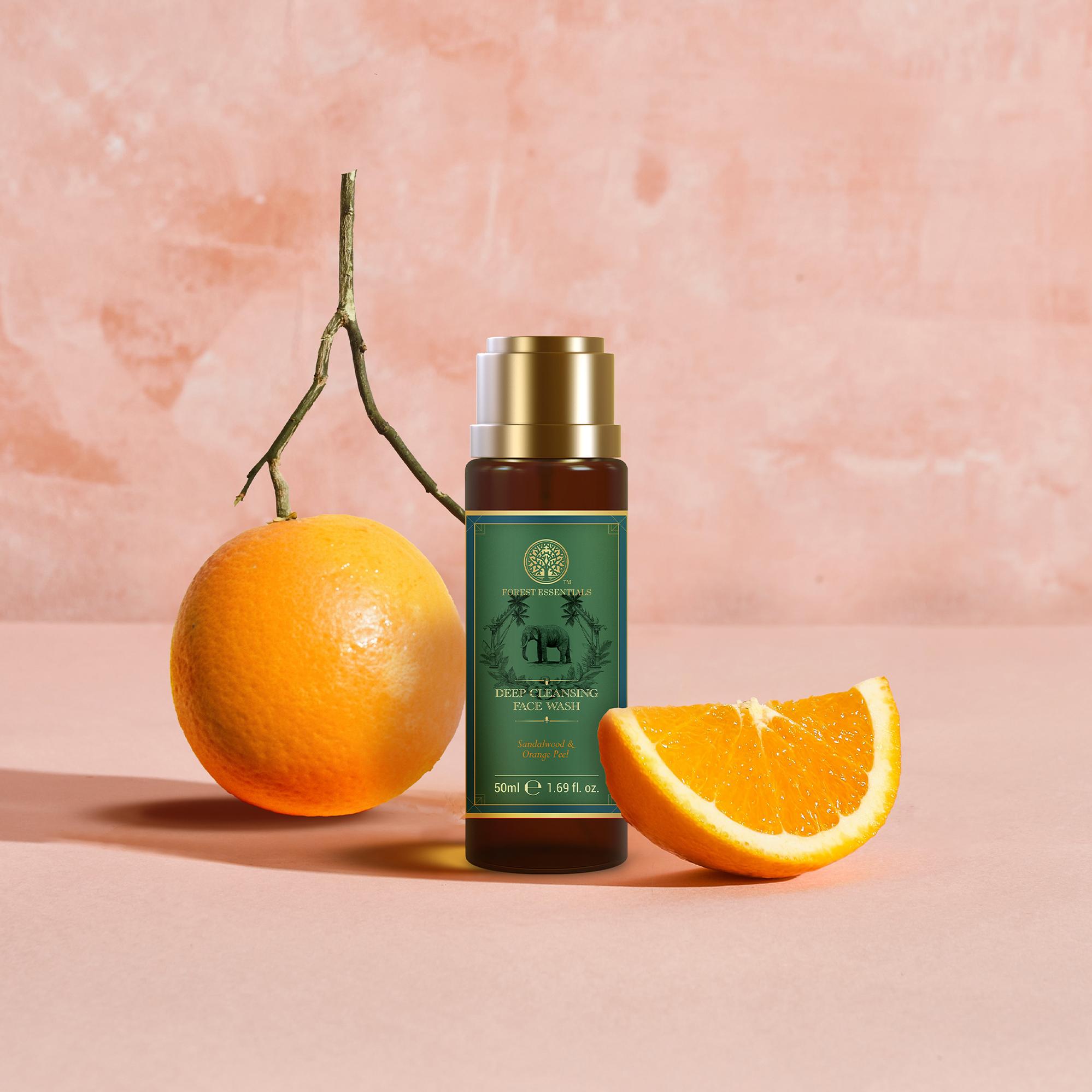 Deep Cleansing Face Wash Sandalwood & Orange Peel