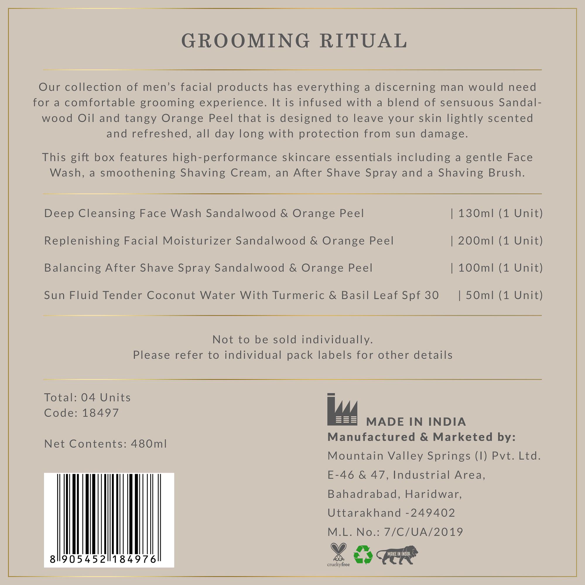 Grooming Ritual Gift Box