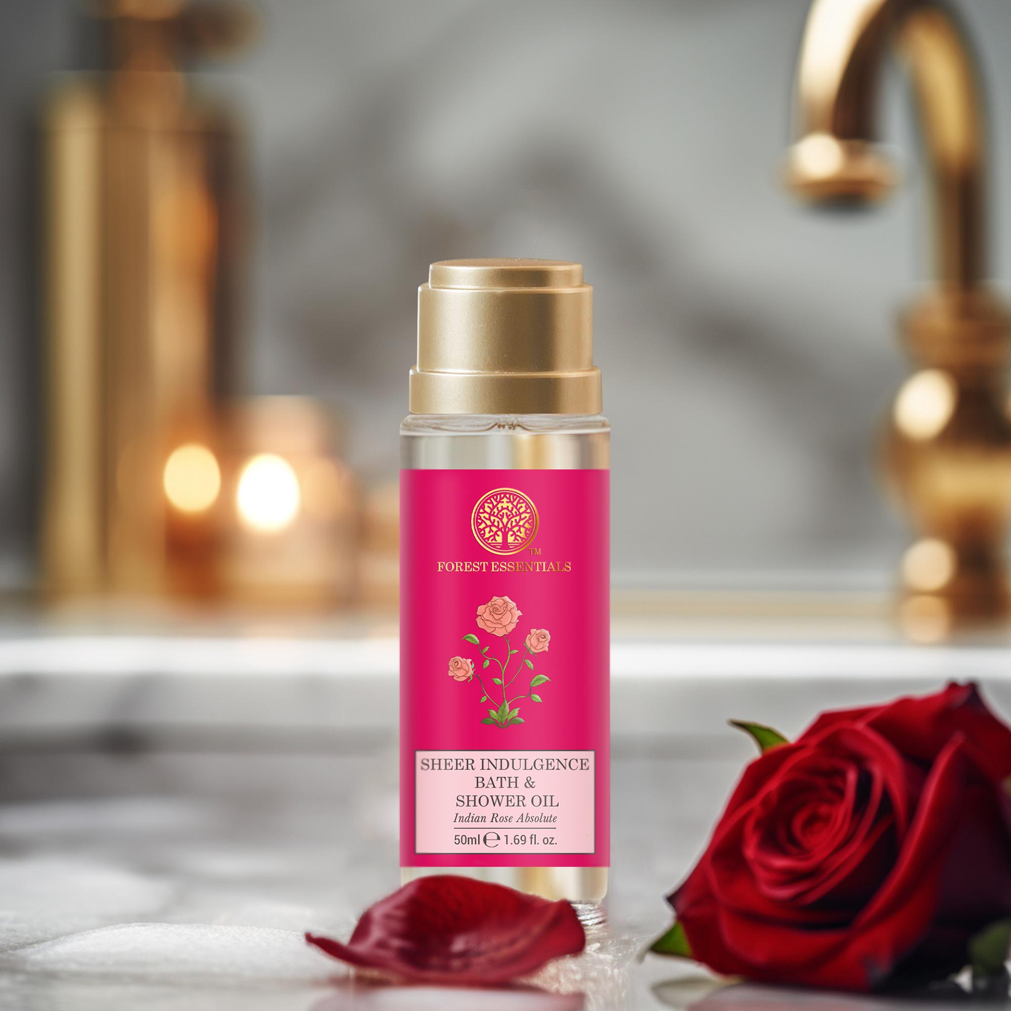 Sheer Indulgence Bath and Shower Oil Indian Rose Absolute