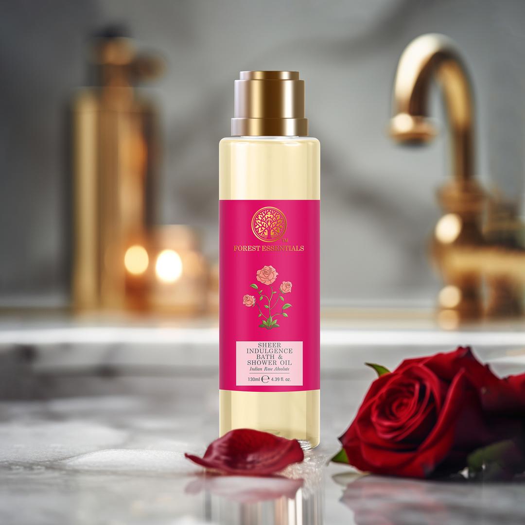 Sheer Indulgence Bath and Shower Oil Indian Rose Absolute