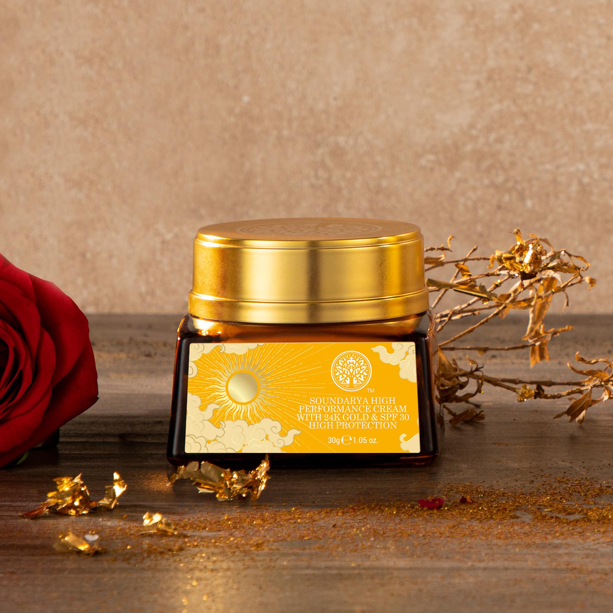 Soundarya High Performance Cream with 24 K Gold and SPF30