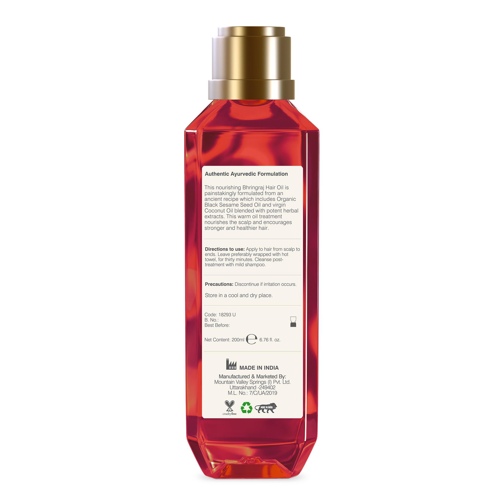 Ayurvedic Herb Enriched Hair Massage Oil Bhringraj