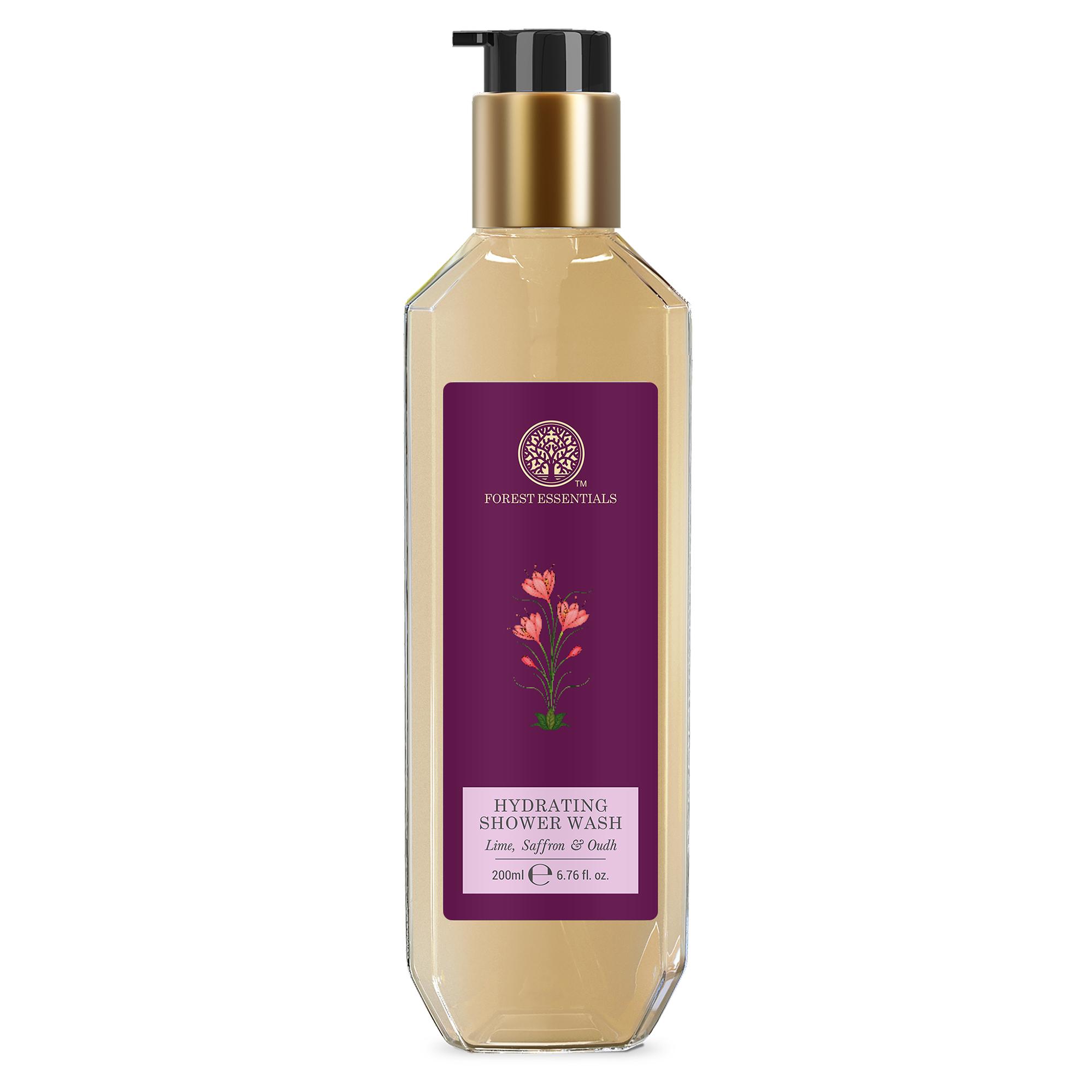 Hydrating Shower Wash Lime, Saffron & Oudh