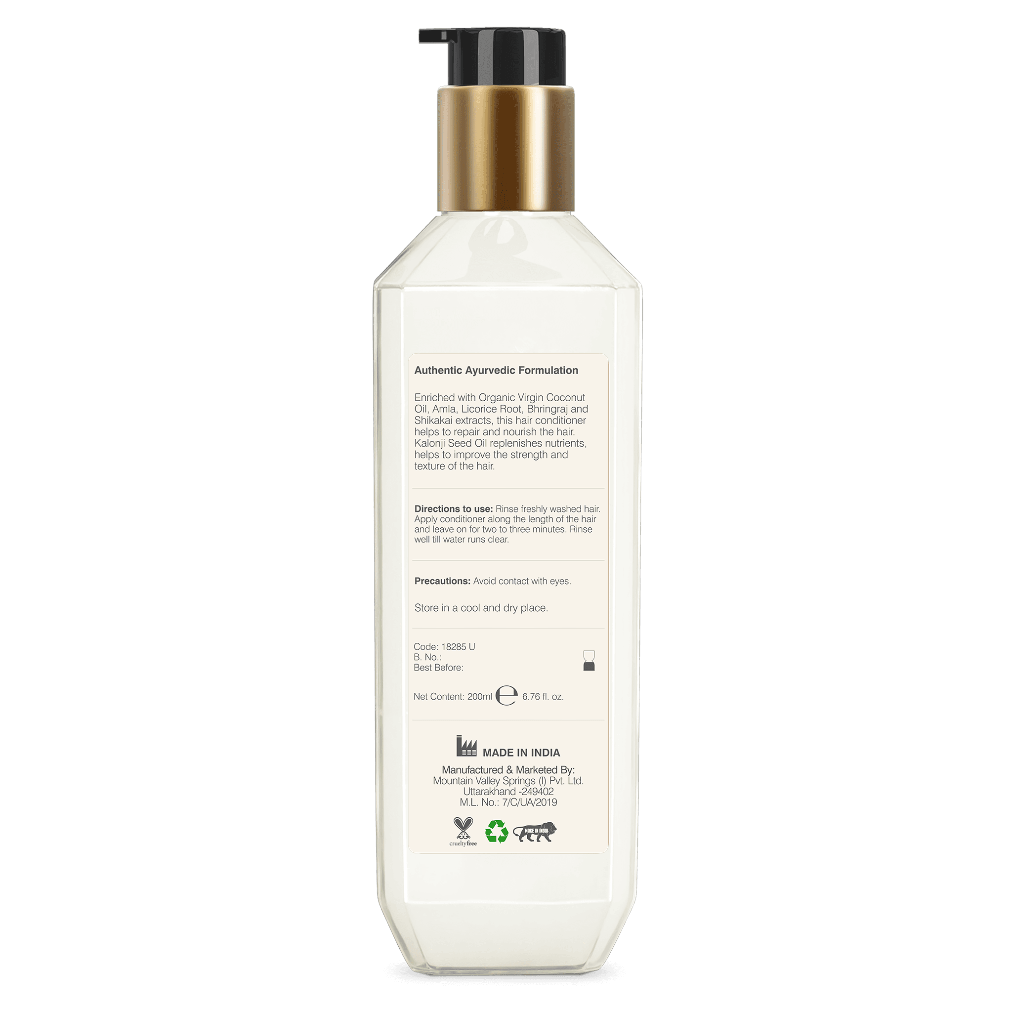 Nourishing Hair Conditioner Bhringraj and Shikakai