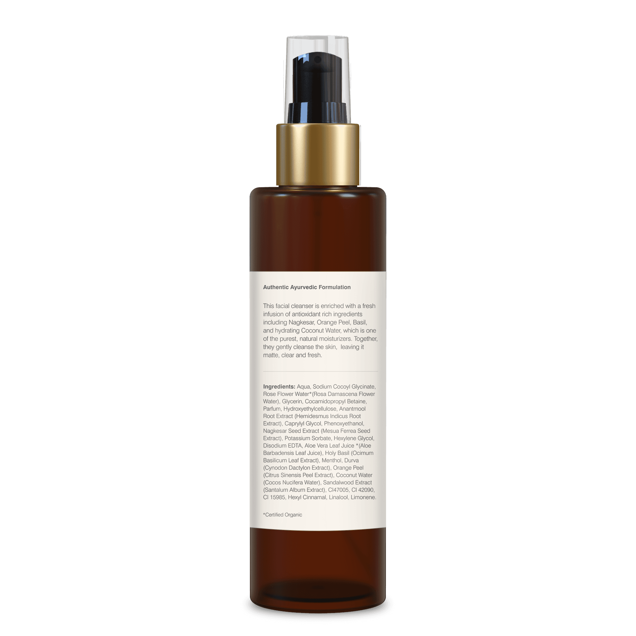 Deep Cleansing Face Wash Sandalwood & Orange Peel