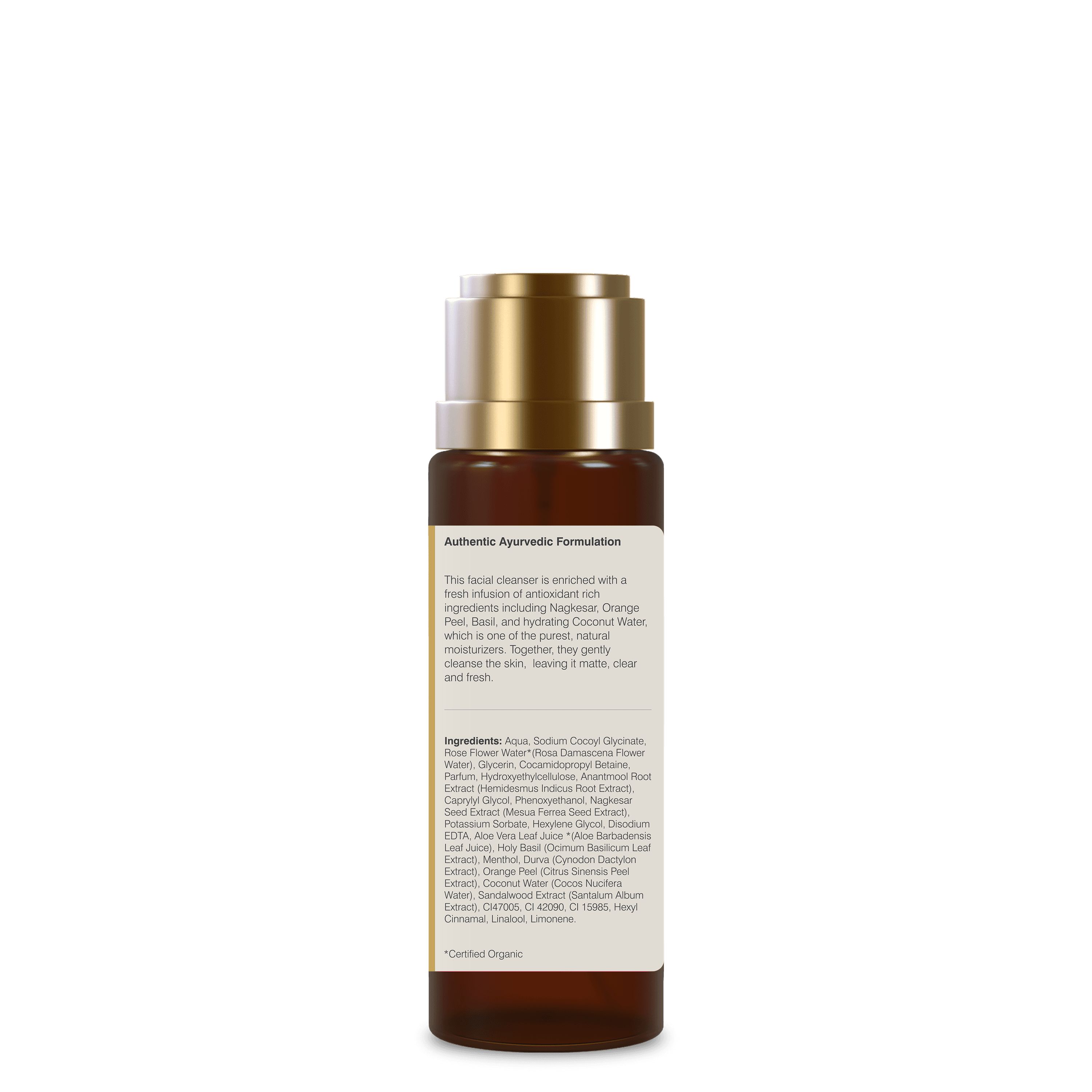 Deep Cleansing Face Wash Sandalwood & Orange Peel