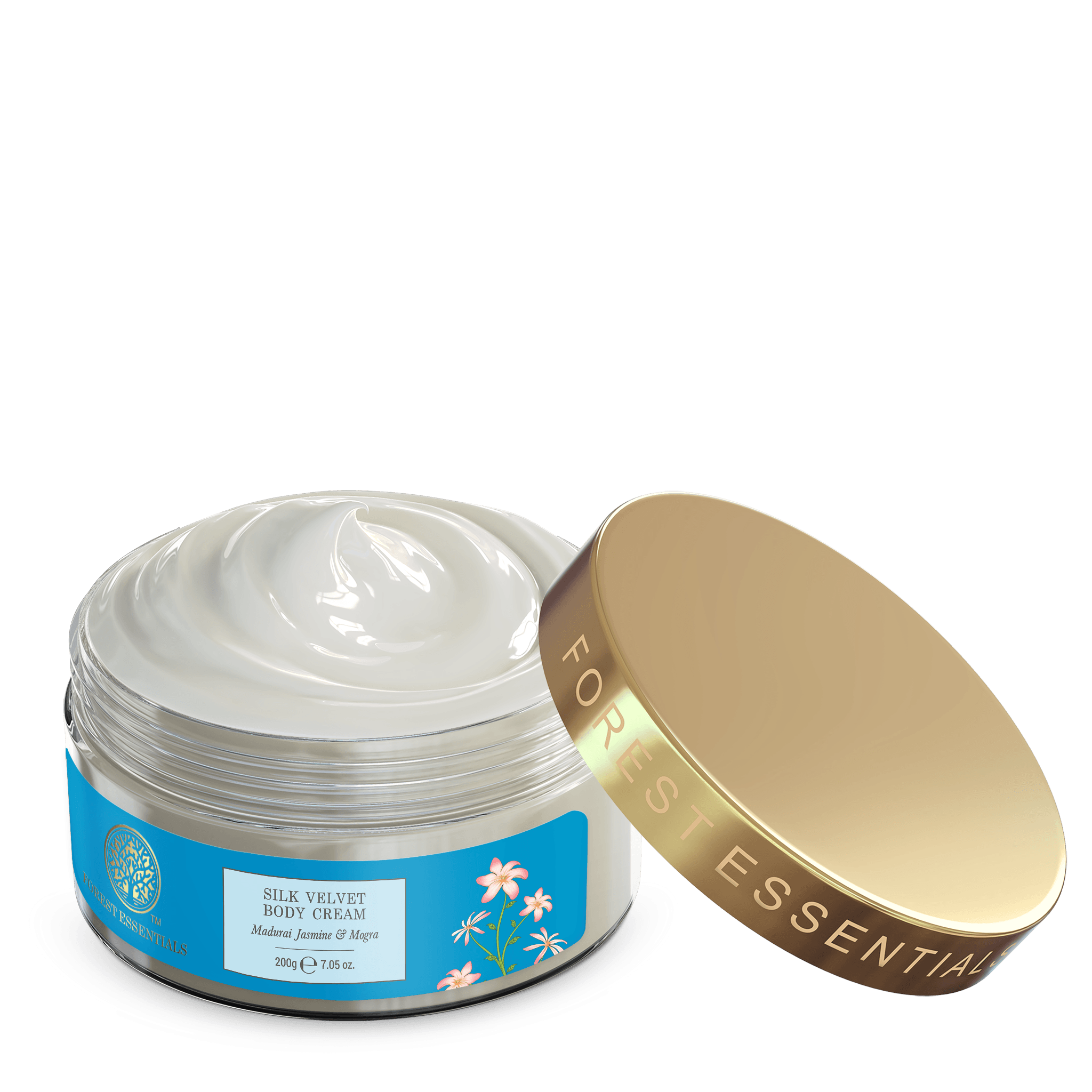 Silk Velvet Body Cream Madurai Jasmine and Mogra