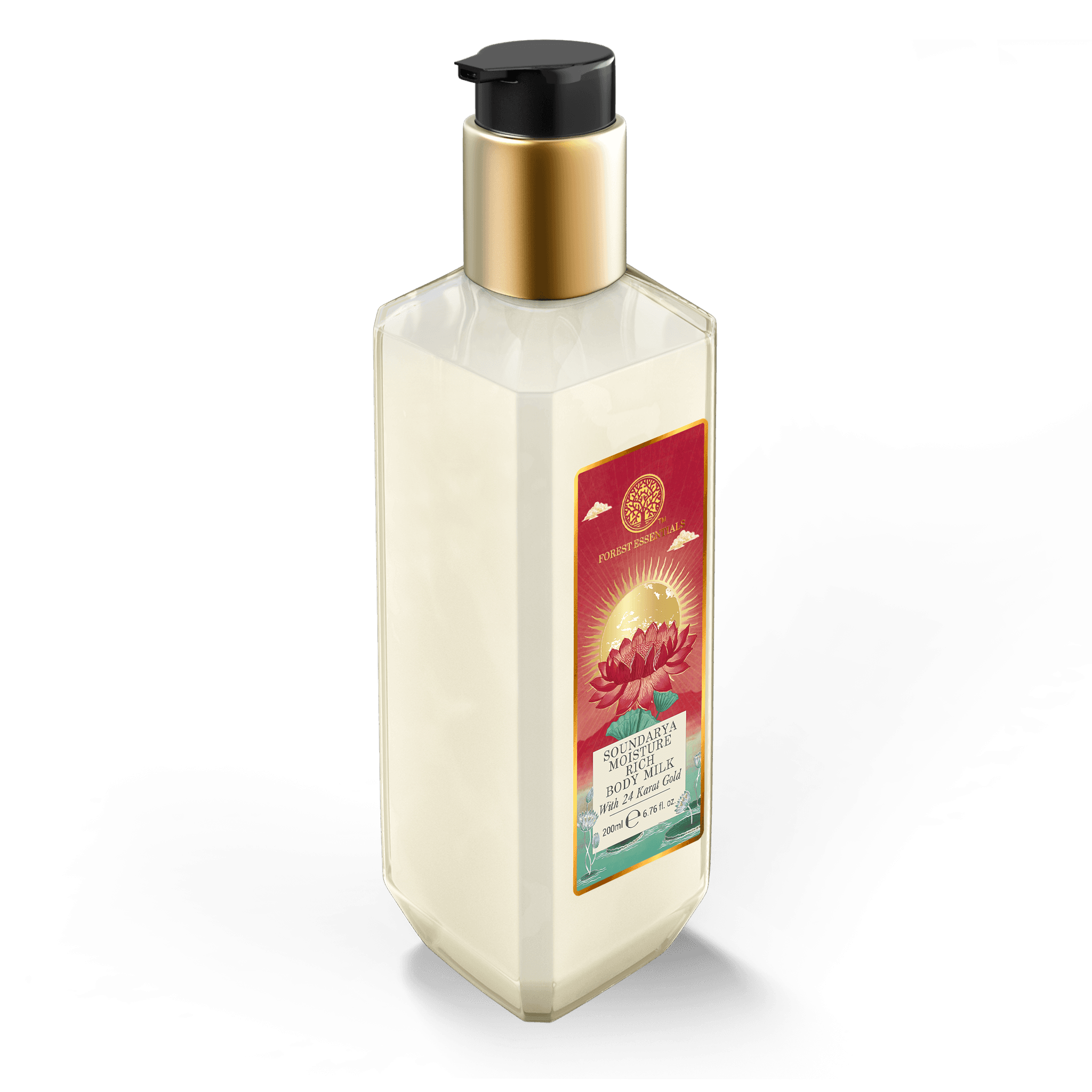 Soundarya Moisture Rich Body Milk with 24 Karat Gold