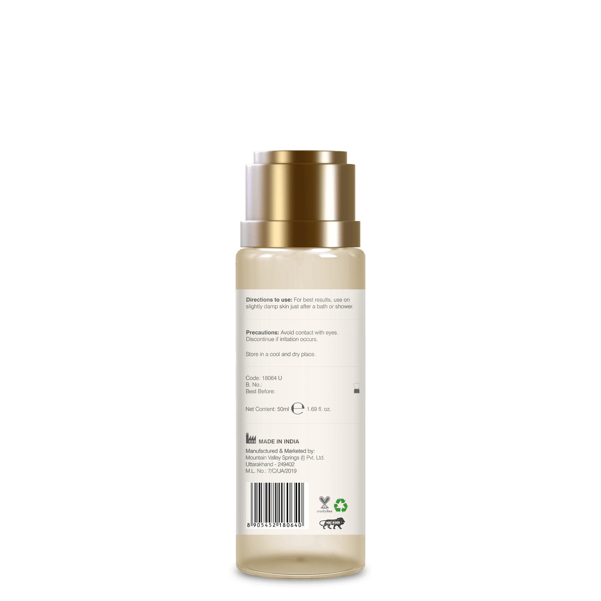 Soundarya Moisture Rich Body Milk with 24 Karat Gold