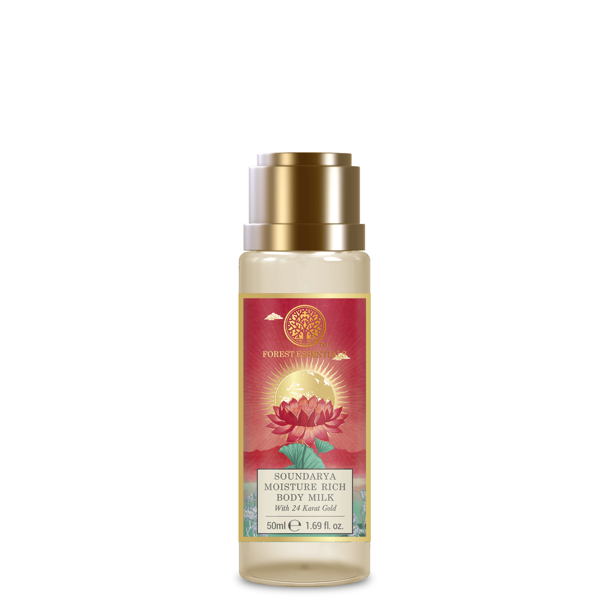 Soundarya Moisture Rich Body Milk with 24 Karat Gold