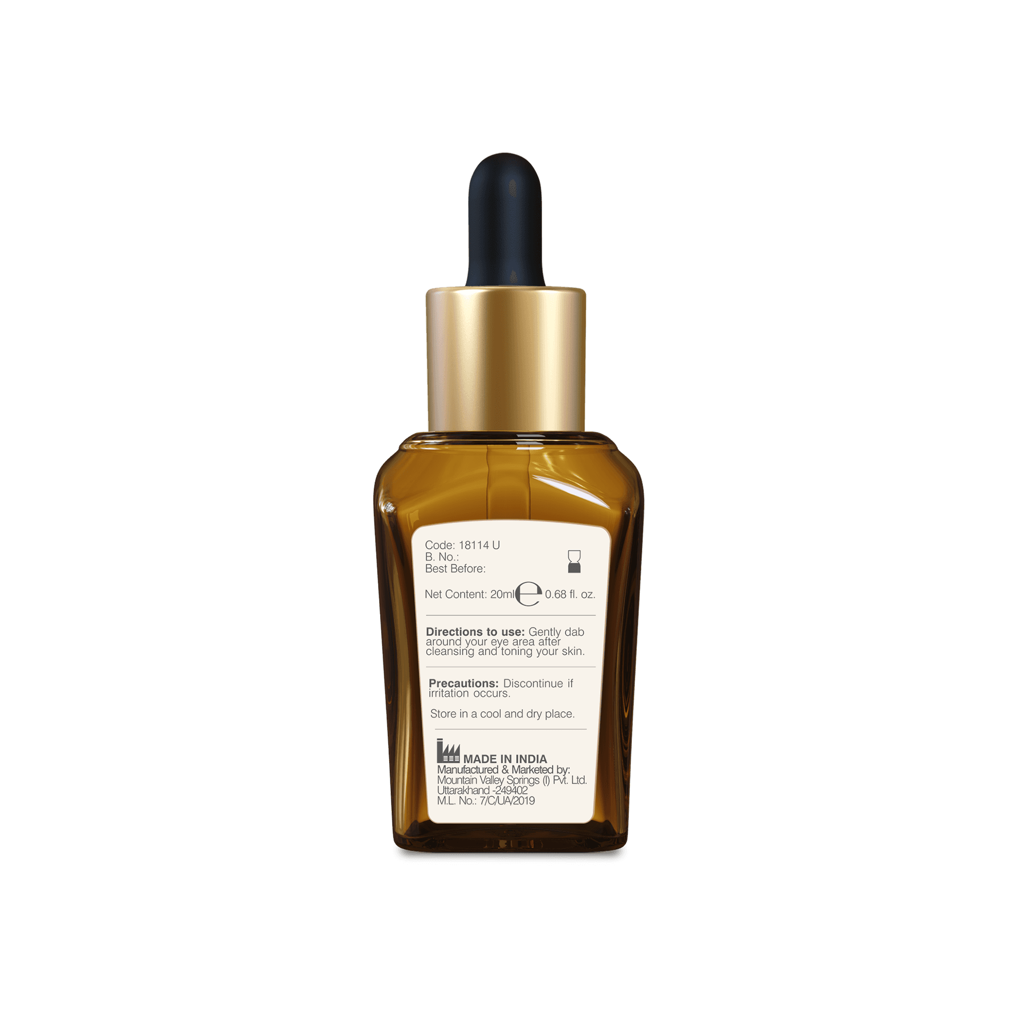 Intensive Under Eye Serum Red Banana Flower & Potato Starch