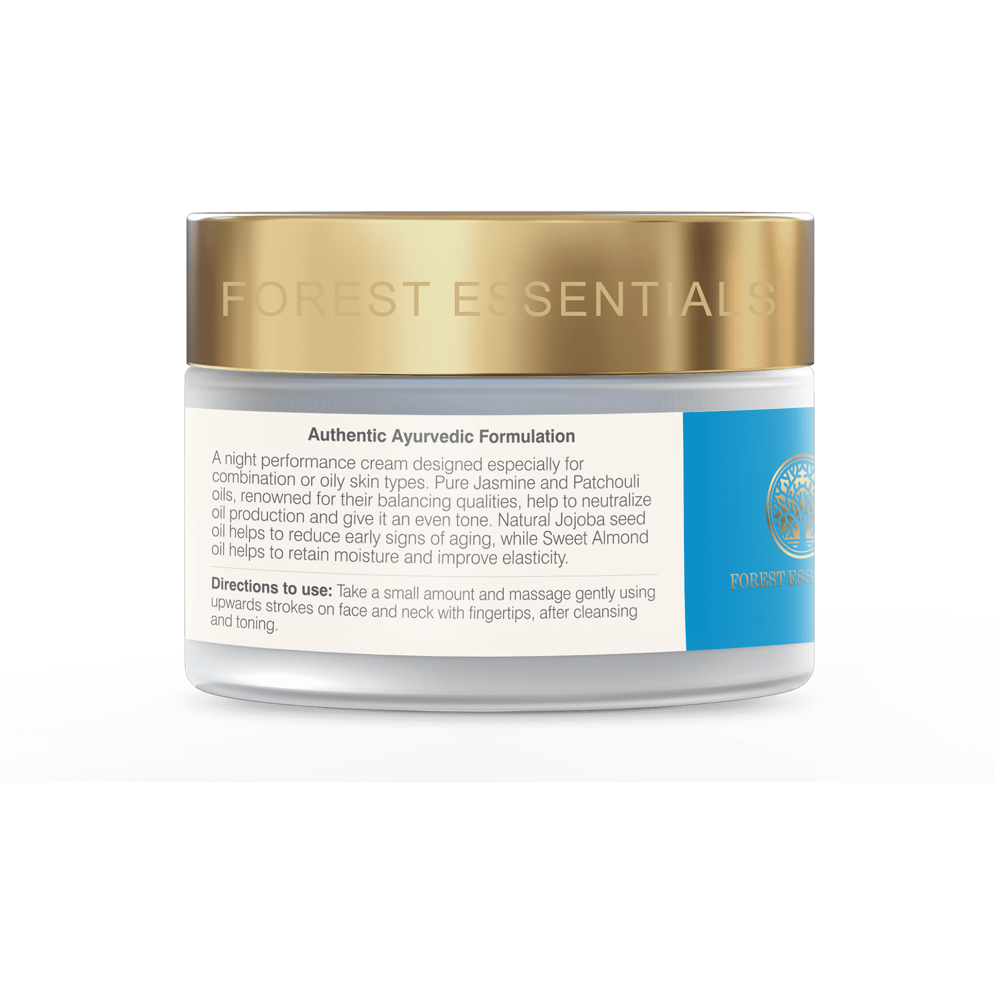 Ayurvedic Night Balancing Cream Jasmine & Patchouli