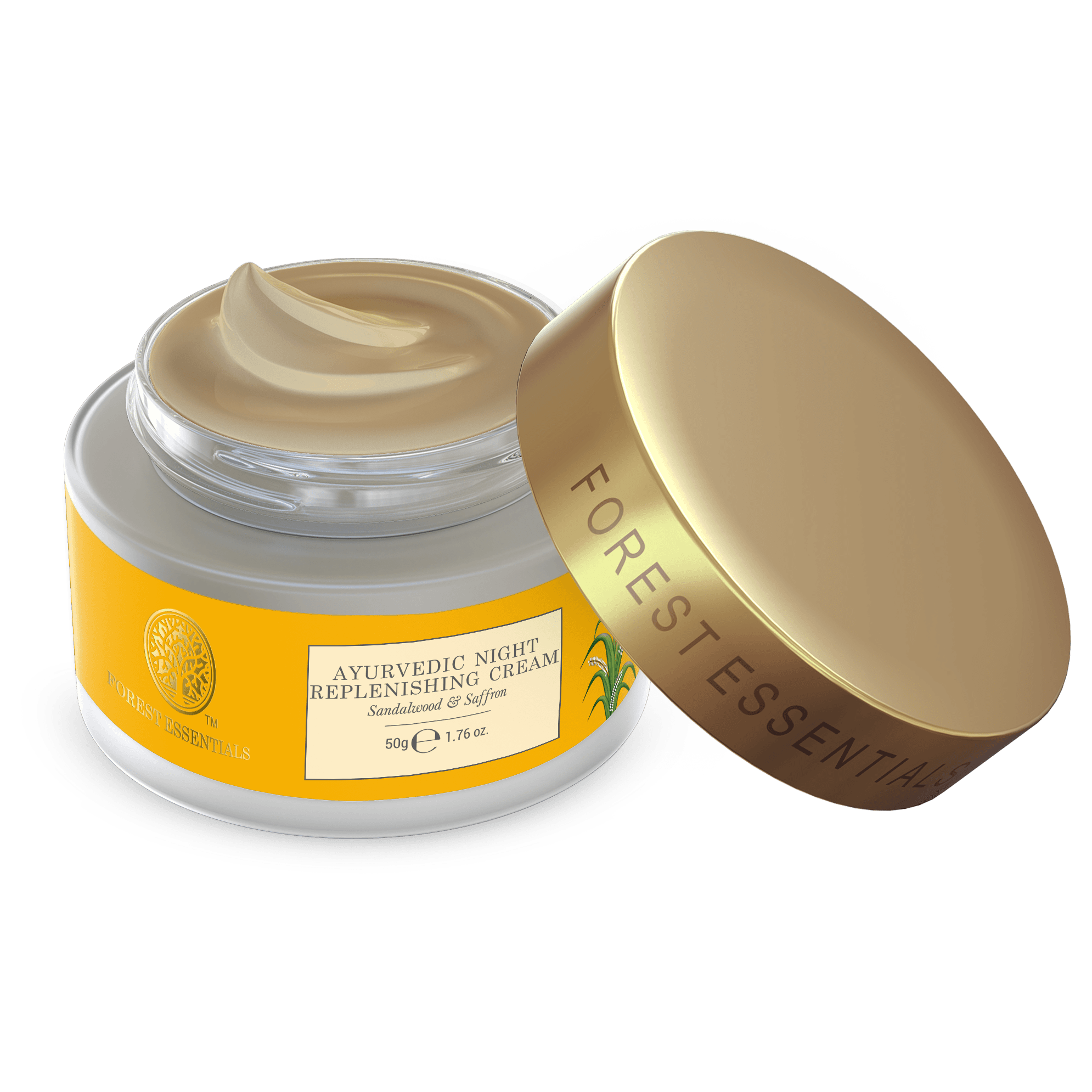 Ayurvedic Night Replenishing Cream Sandalwood & Saffron