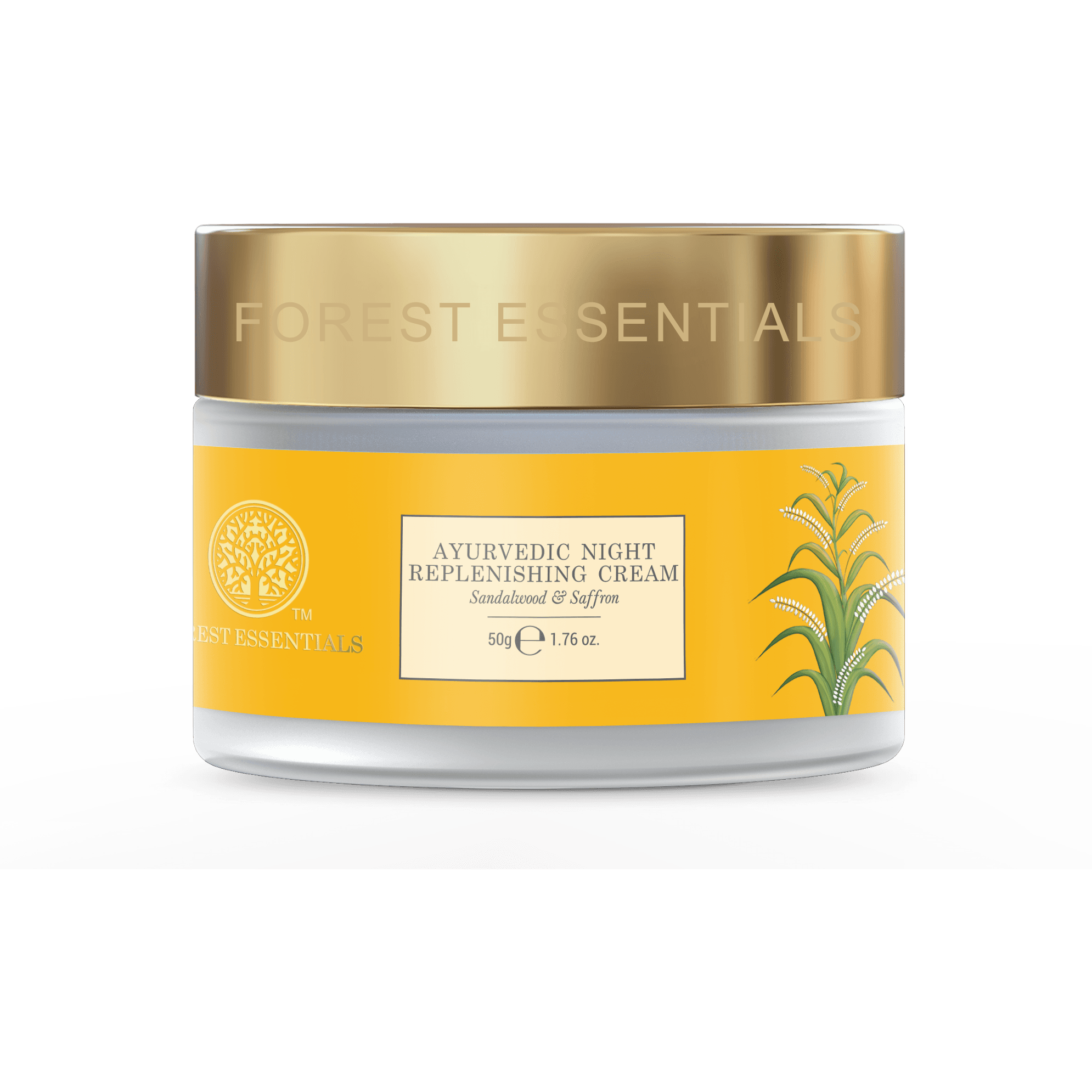 Ayurvedic Night Replenishing Cream Sandalwood & Saffron