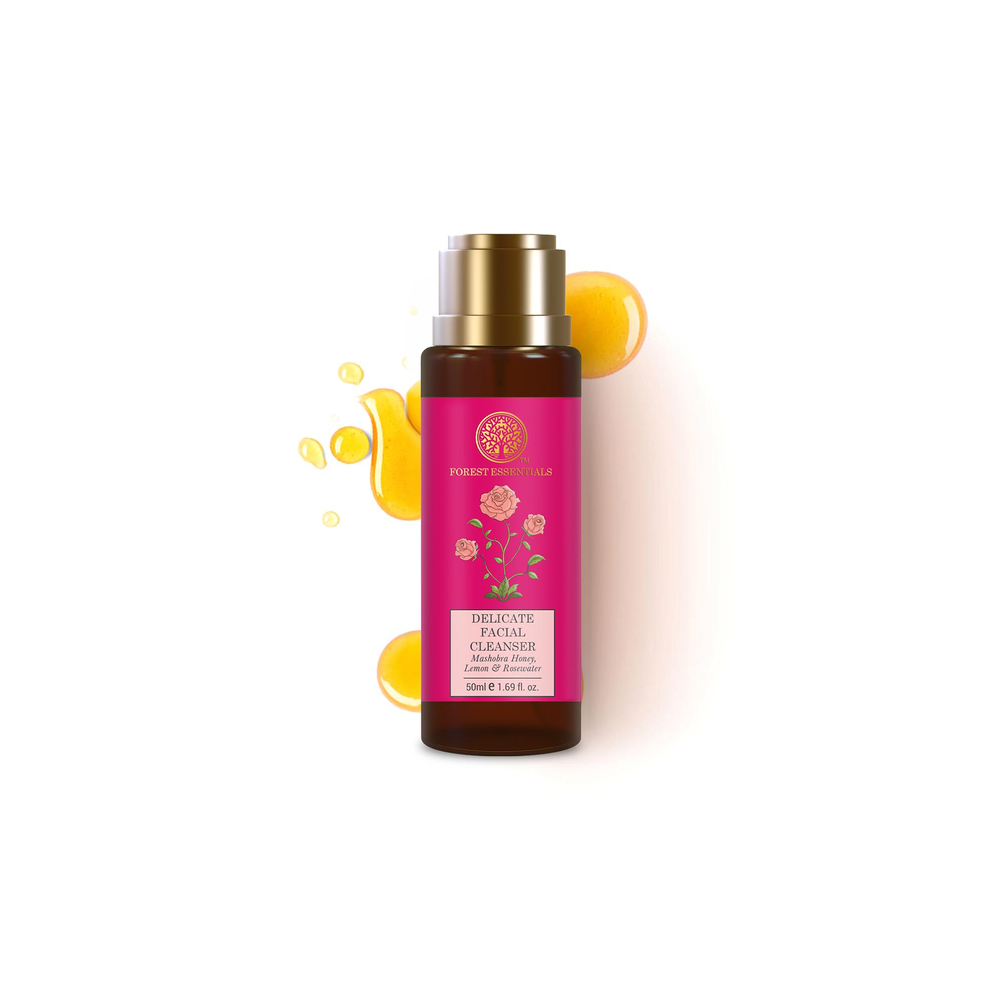 Delicate Facial Cleanser Mashobra Honey Lemon and Rosewater