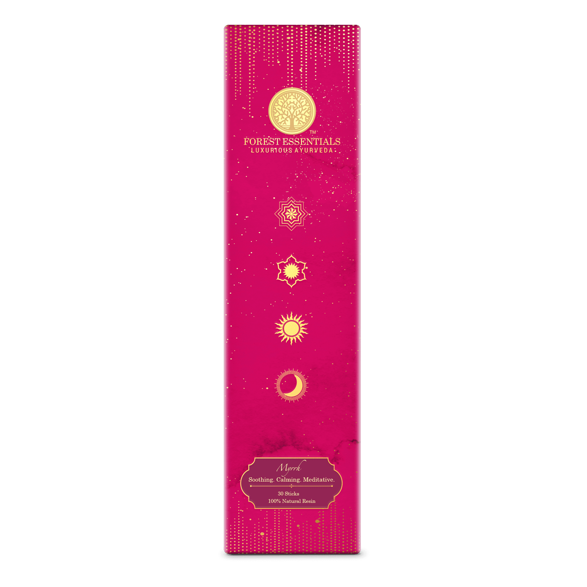 Forest Essentials Myrrh Soothing. Calming. Meditative. Incense Sticks 30 Sticks